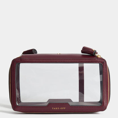 Clear/Medium Red